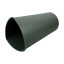 Plastic vase for flowers 34 cm Grey