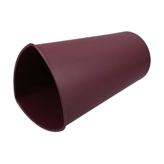 Plastic flower vase 34 cm