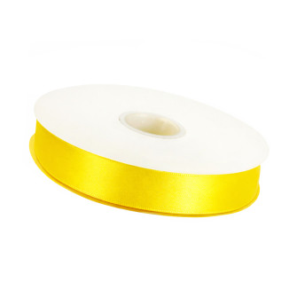 Satin ribbon 25mm x 100 yards Yellow