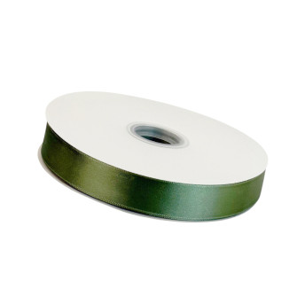 Satin ribbon 2.5cm x 91m Olive