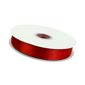 Satin ribbon 25 mm x 100 yards Red
