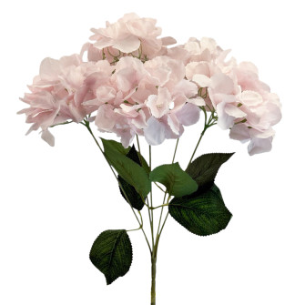 Artificial Hydrangea Bouquet Pink