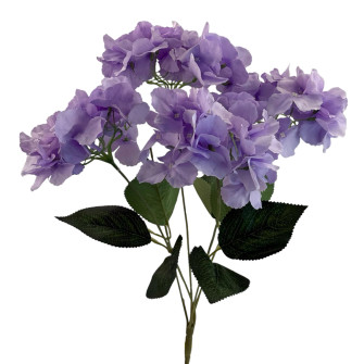 Artificial Hydrangea Bouquet Lilac