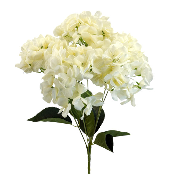 Hydrangea broom-shaped piece bouquet Milky