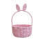 Small basket with handles Pink