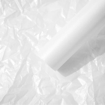 Quiet mother-of-pearl paper on a roll 111 White