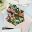 Greeting envelope-card with 3-D effect "Floral Boom"