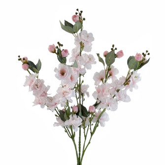 Artificial bouquet of matthiola terry Light pink