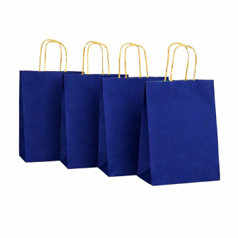 Kraft package 22 x 27 x 11cm Blue