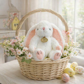 Soft toy Rabbit Judy White