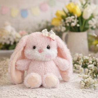 Soft toy Rabbit Lulu Pink