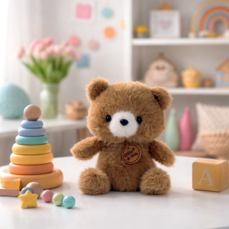 Soft toy Barney Bear