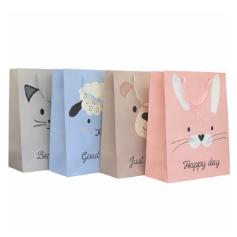 Chalked package 18 x 23 x 10cm "Smiling noses"