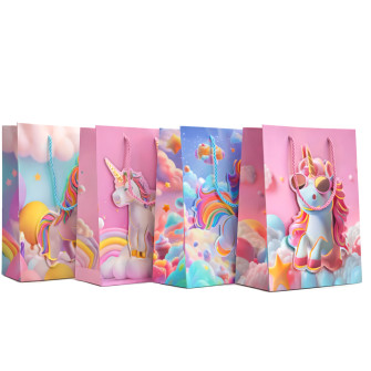 Crayon package 18 x 23 x 10cm "Pastel Unicorn"