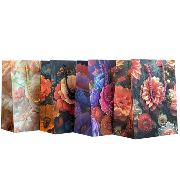 Package coated 18 x 23 x 10cm "Bloom 3D"