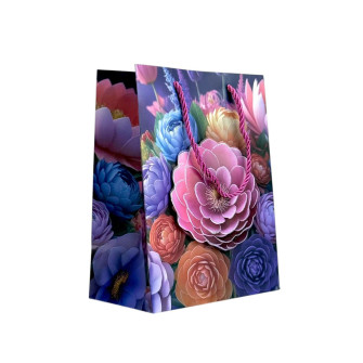 Package coated 18 x 23 x 10cm "Bloom 3D"