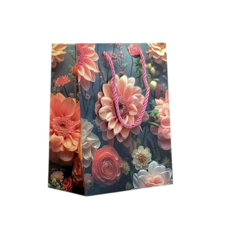 Package coated 18 x 23 x 10cm "Bloom 3D"
