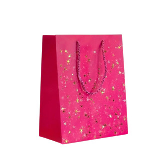 Package coated 26 x 32 x 10cm "Glitter"