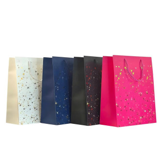 Package coated 18 x 23 x 10cm "Glitter"