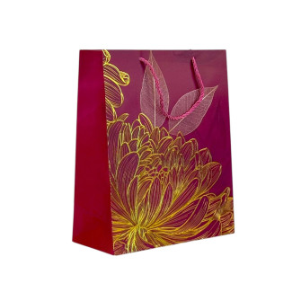 Пакет мелованный 31 х 42 х 12см "Flora Luxe"