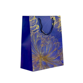 Пакет мелованный 18 х 23 х 10см "Flora Luxe"