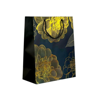 Пакет мелованный 18 х 23 х 10см "Flora Luxe"