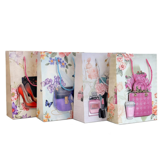 Package coated 18 x 23 x 10cm "Fashion Love"