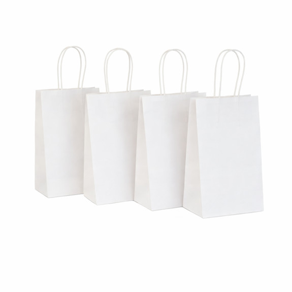 Kraft bag 13 x 21 x 8cm White