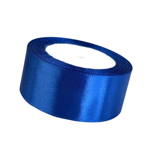Satin ribbon 3.8cm x 25yards 40 Blue