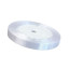 Satin ribbon 1cm x 25yards 01 White