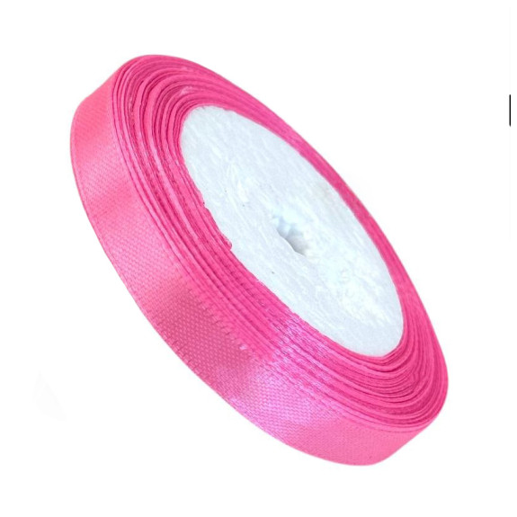Satin ribbon 1cm x 25yards 05 Pink