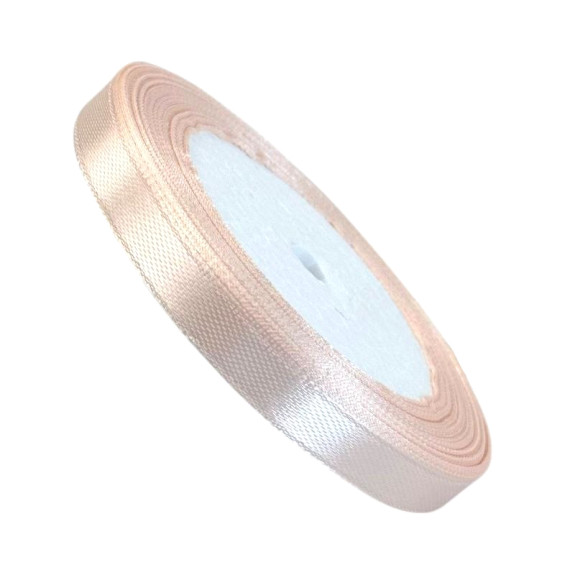 Satin ribbon 1cm x 25yards 06 Porcelain