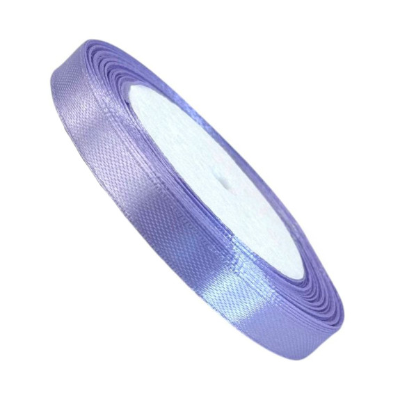 Satin ribbon 1cm x 25yards Lavender