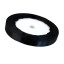 Satin ribbon 1cm x 25yards Black