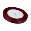 Satin ribbon 1cm x 25yards Bordeaux