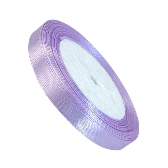Satin ribbon 1cm x 25yards Purple