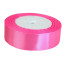 Satin ribbon 25mm x 25yards Pink Neon