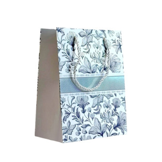 Package coated 31 x 42 x 12cm "Floral Print"