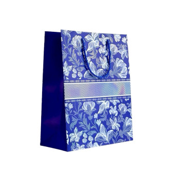 Package coated 26 x 32 x 12cm "Floral Print"