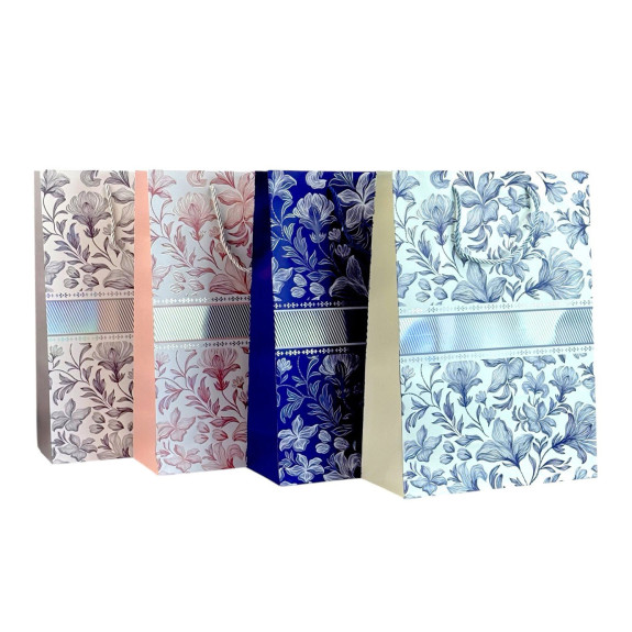Пакет крейдований 18 х 23 х 10см "Floral Print"