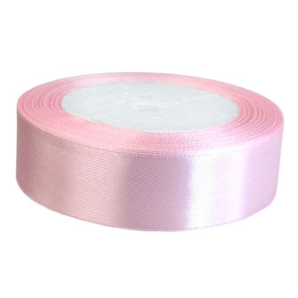 Satin ribbon 2.5cm x 25yards Light Powder