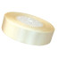 Satin ribbon 25 mm x 25 yards Milk
