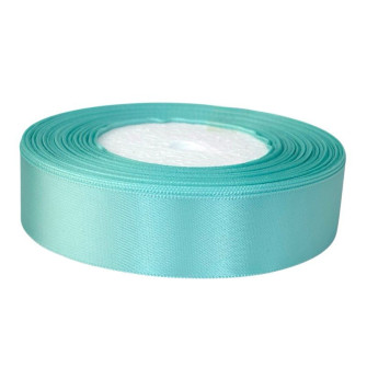 Satin ribbon 2.5cm x 35yards Turquoise