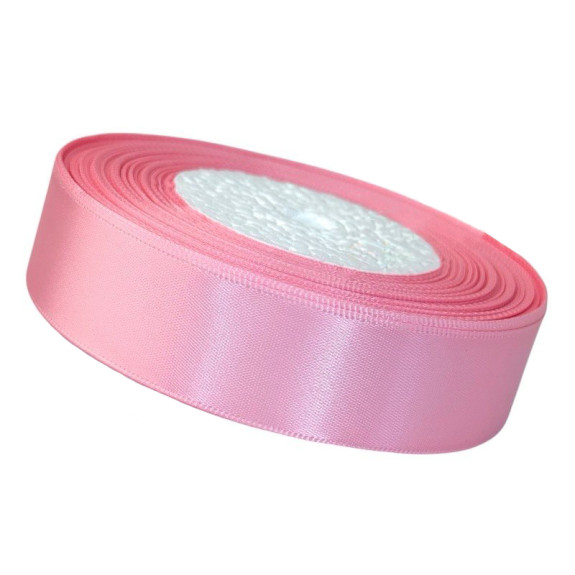 Satin ribbon 2.5cm x 35yards Begonia