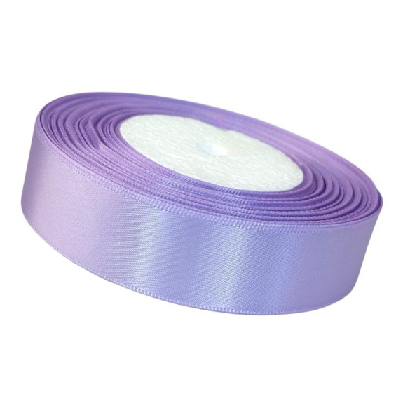 Satin ribbon 2.5cm x 35yards Lavender