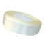 Satin ribbon 2.5cm x 35yards Delicate milky