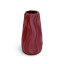 Ceramic vase "Red Wave"