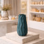 Ceramic vase "Graphite Wave"