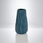 Ceramic vase "Graphite Wave"