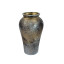 Gilded ceramic vase